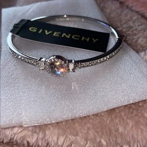 Silver Givenchy bangle